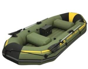 oppustelig gummibåd - bestway hydro marine grøn