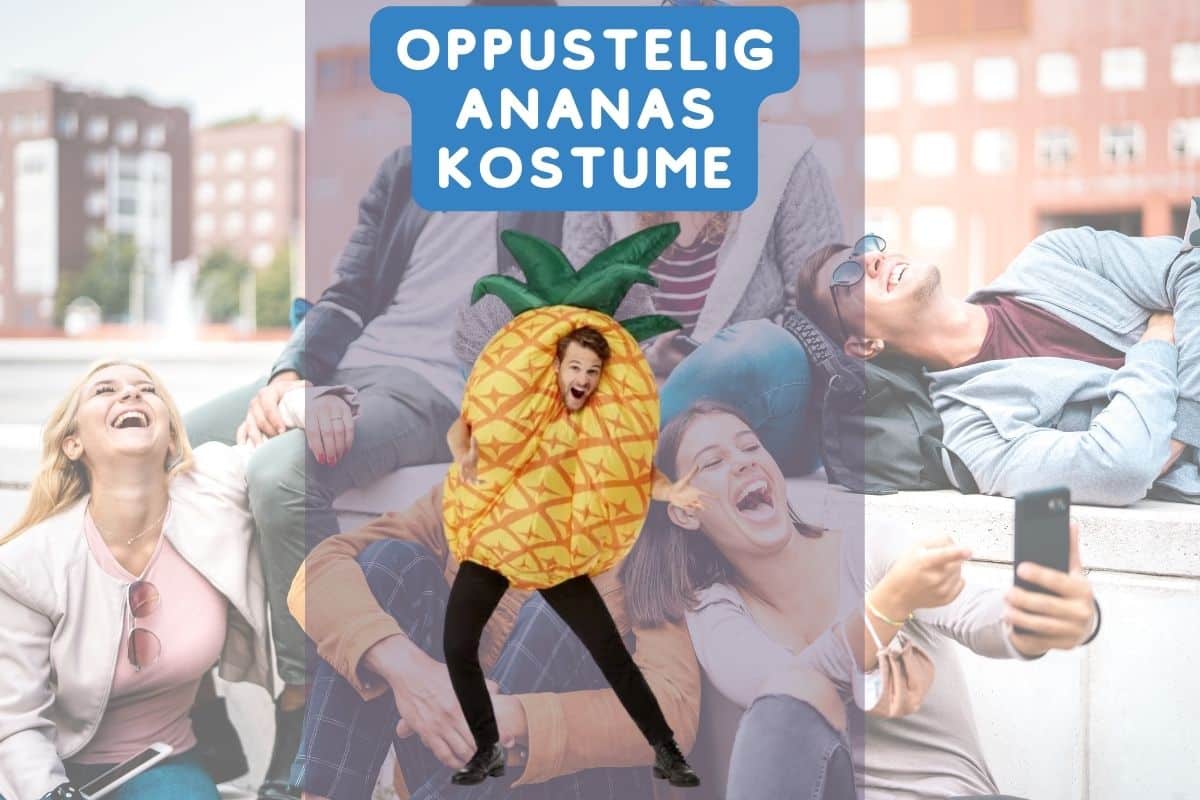 Oppustelig Ananas Kostume Et Oppusteligt Kostume Med Tropisk Og Ekotisk Look 8992