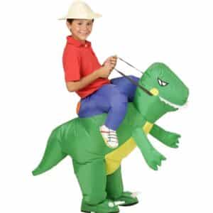 Oppustelig Dinosaur Børnekostume