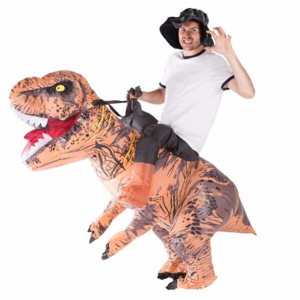 Oppustelig Dinosaur Kostume